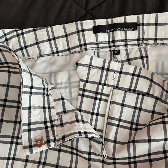 🔥HP🔥💥NWT💥 Amanda & Chelsea Plaid Ankle Pants - Picture 6 of 8